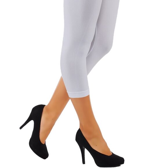 5StarsLine Soft, Capri Length Leggings - Picture 8 of 8